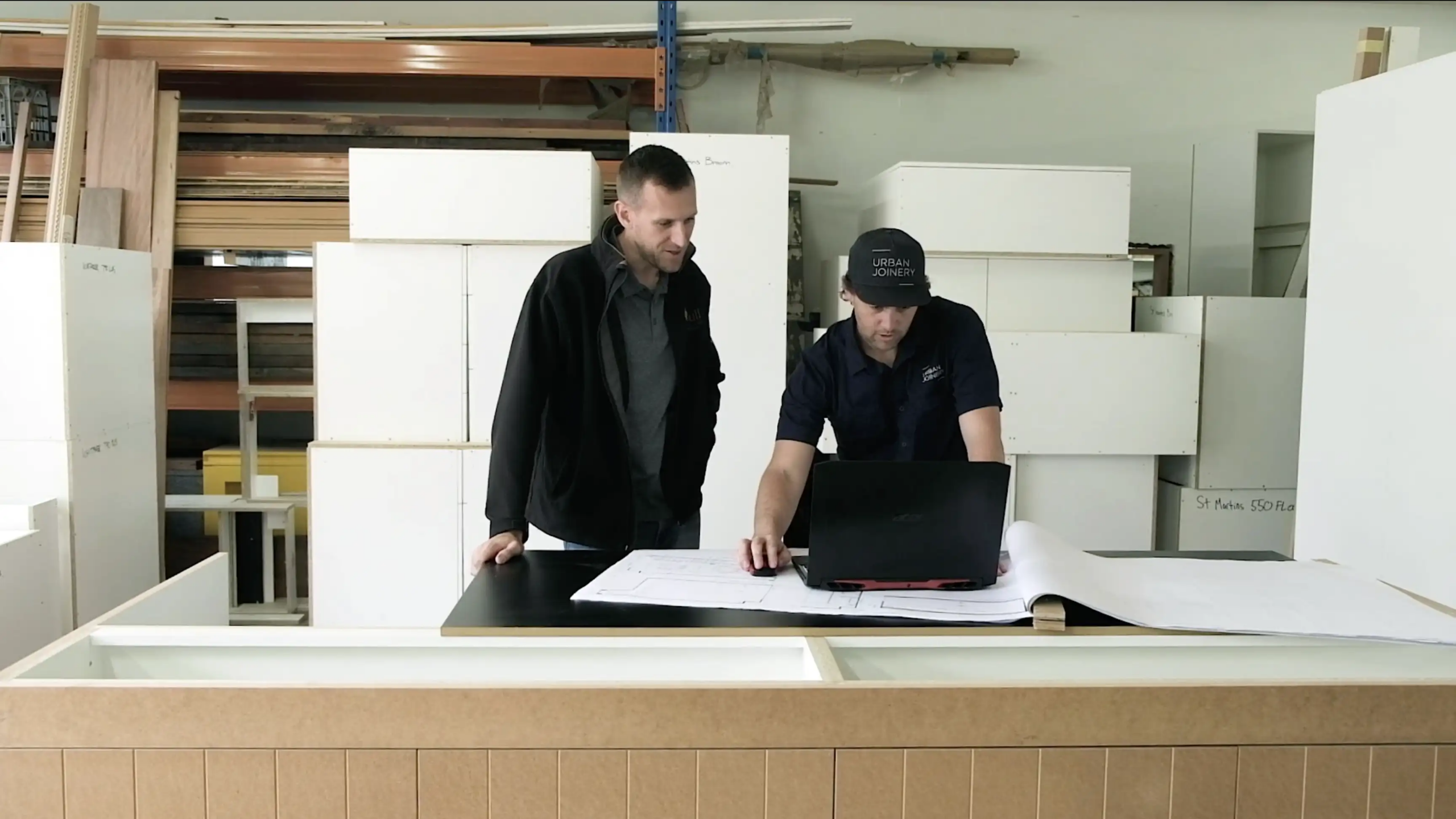 Bull Building collaborating with Urban Joinery